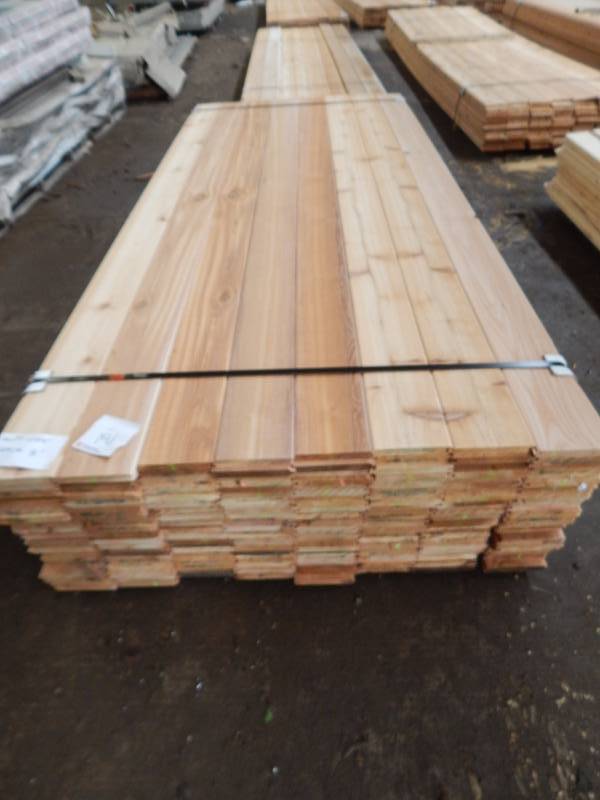 lot 141 image: 1 x 6 Tongue and Groove Cedar Paneling 8