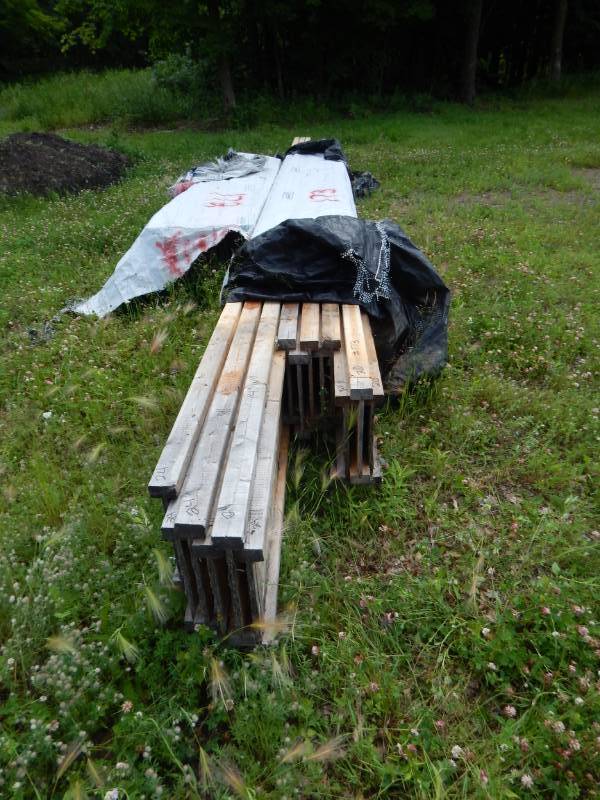 lot 173 image: Wood-I Joists 14 high x 18, 20 and 24 lengths