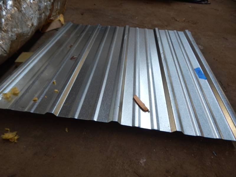 lot 238 image: Steel sheeting and insulation