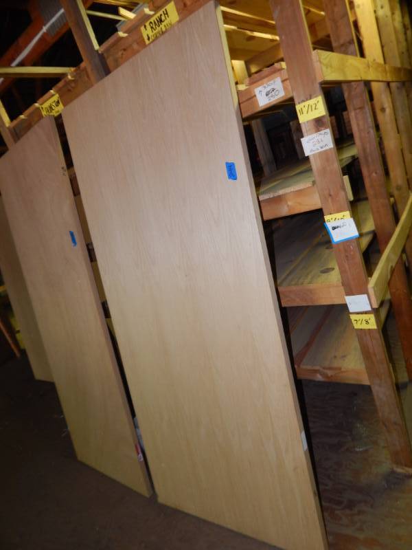 lot 244 image: 30 x 68 Oak Slab