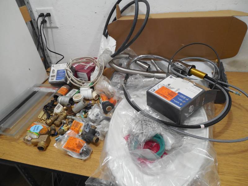 Huge Assorted plumbing  hardware gas fitting lot