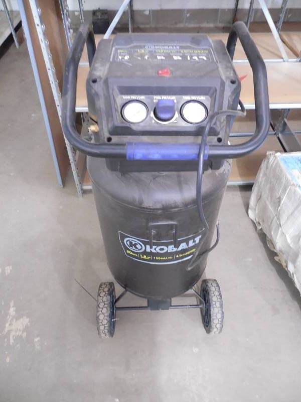 Kobalt 20-Gallon Portable Electric Vertical Air Compressor