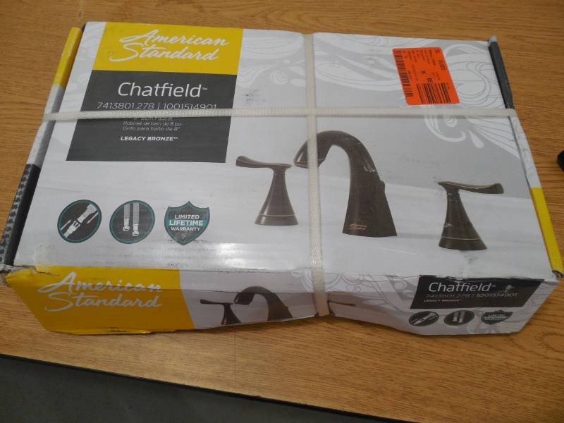Chatfield 8 in. Widespread 2-Handle Bathroom Faucet in Legacy Bronze