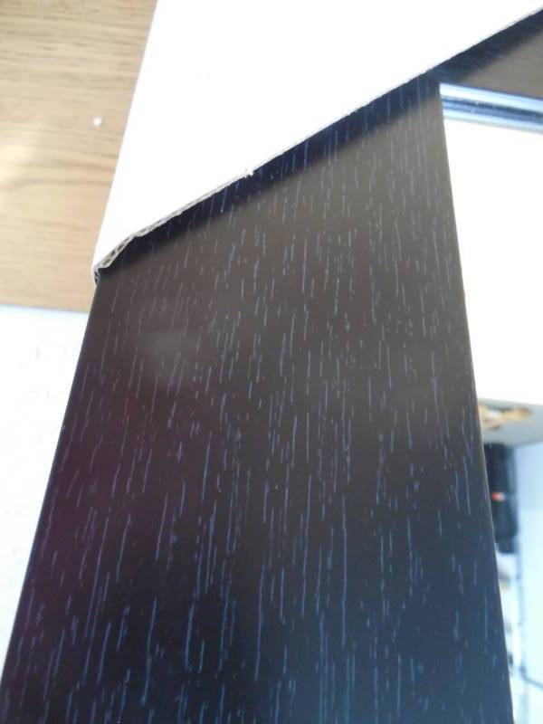 30X41 MIRROR-BLACK FRAME