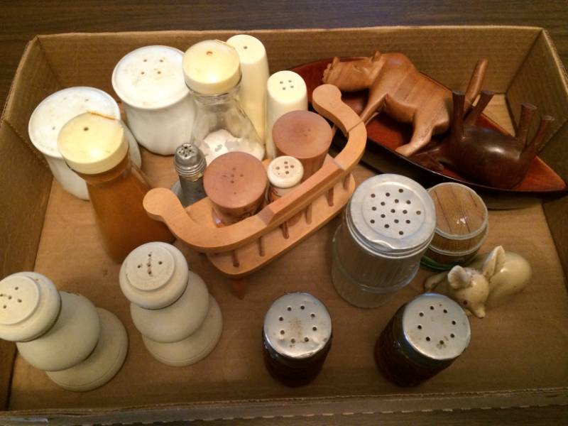 lot 51 image: Assorted Salt & Pepper Shakers