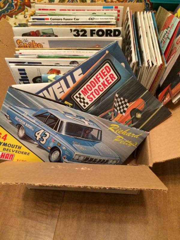lot 67 image: Assorted Model Car Kit Boxes