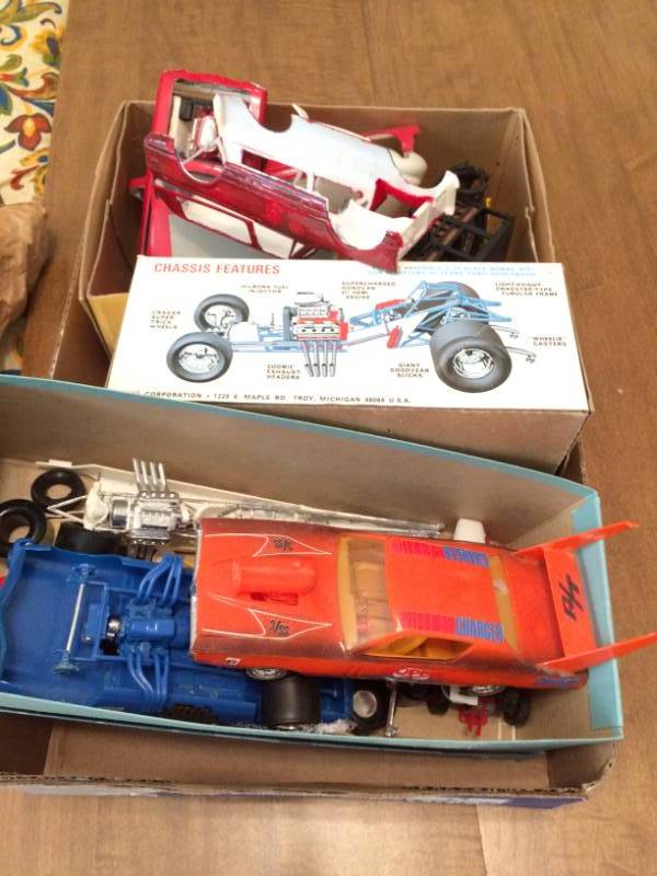 lot 80 image: Model Car Pieces and Supplies