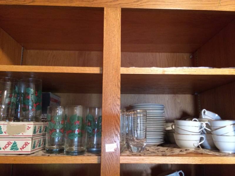 lot 103 image: Holiday Glassware, Dishes and MORE