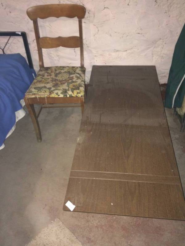 lot 144 image: Coffee Table and Chair