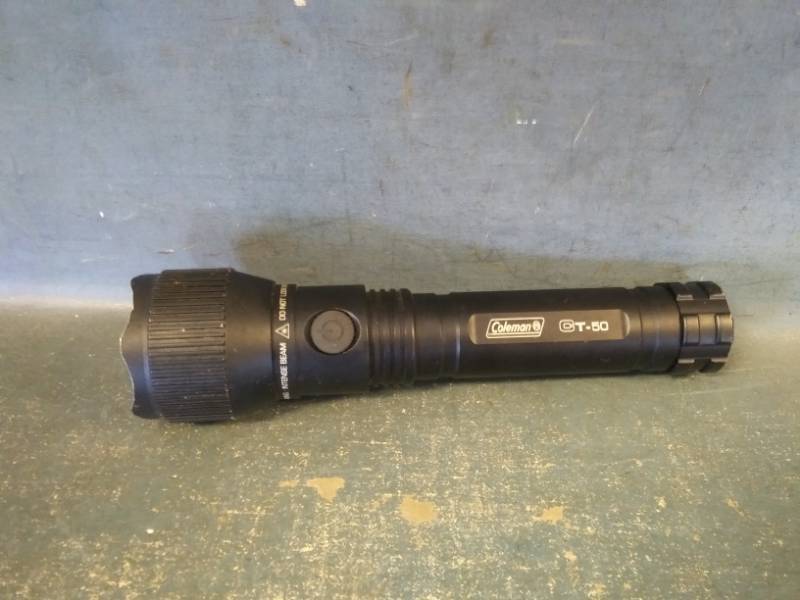 lot 10 image: Coleman Flashlight