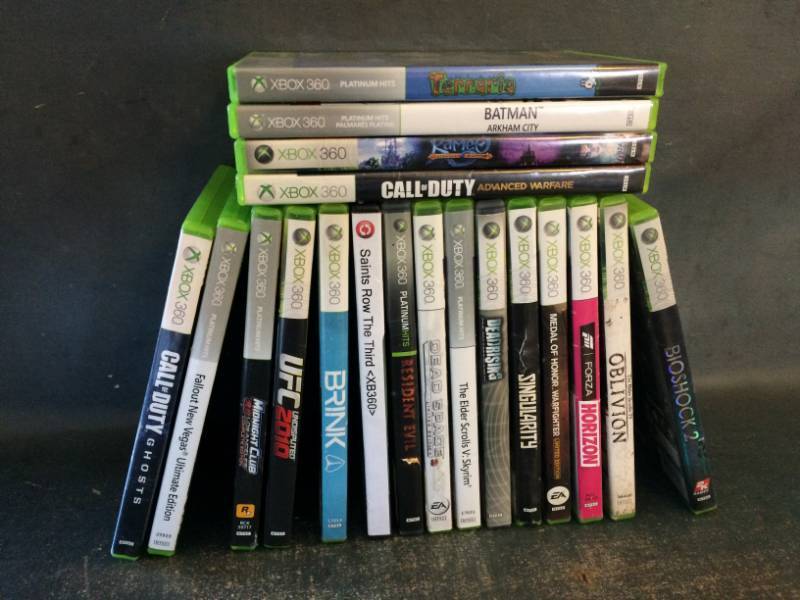 lot 36 image: xBox 360 Games
