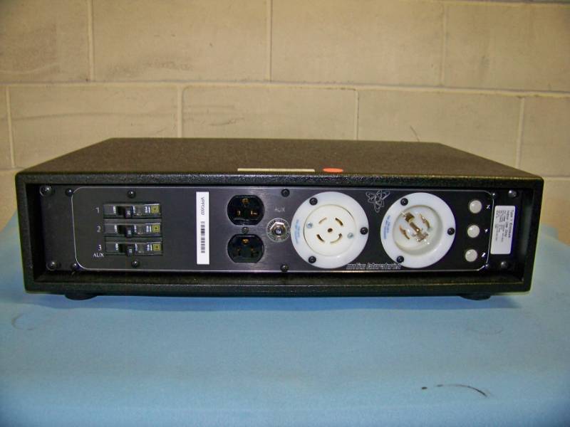 lot 57 image: Motion Laboratories Self-Contained Rack-Mounted Power Chassis with Neutrik & XLR Connections