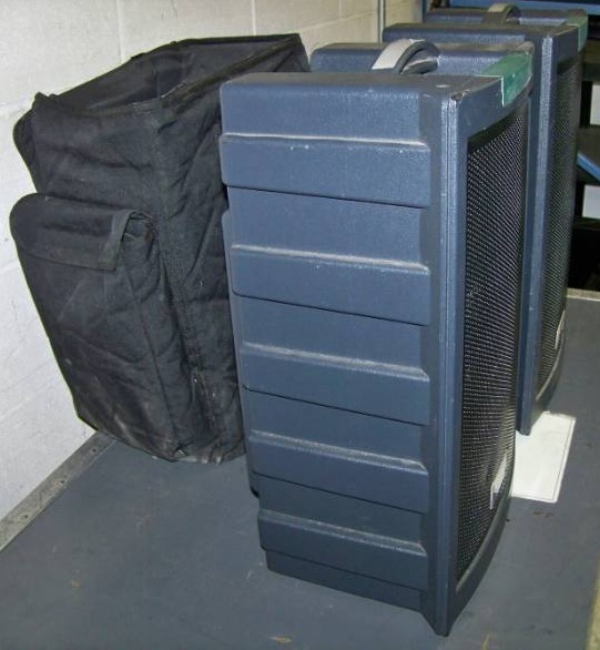 lot 67 image: Lot of Two (2) Anchor Liberty Public Address Companion PA Speakers