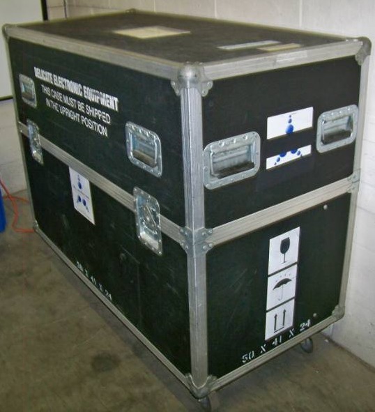 lot 97 image: Hard-Sided Road Case 50 x 41 x 24
