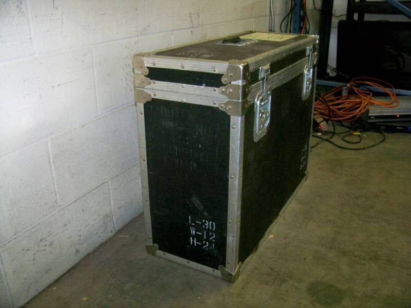 lot 101 image: Hard-Sided Road Case 30 x 12 x 24