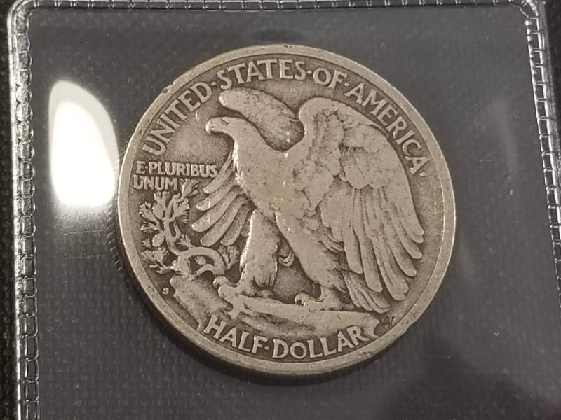 lot 06-C image: 1933-S WALKING LIBERTY HALF DOLLAR