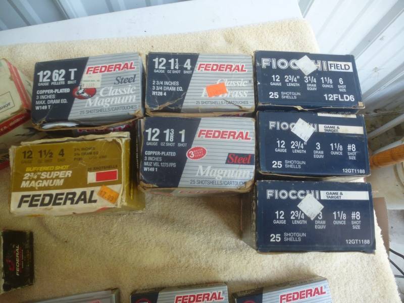 Federal Shot Gun Shells Assorted
