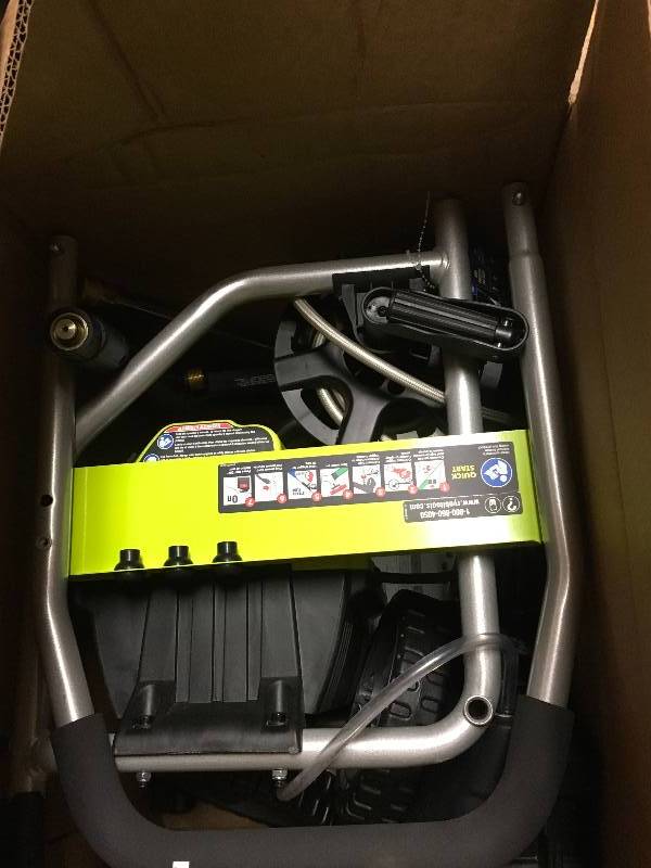 RYOBI Reconditioned 2,000 PSI 1.2 GPM Electric Pressure Washer  in good condition