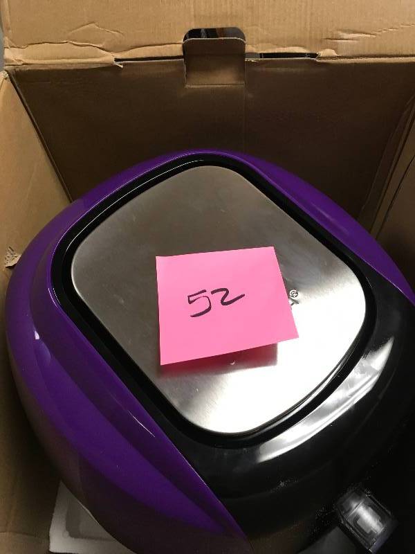 5.8 Qt. 8-in-1 Plum Electric Air Fryer by GoWISE USA in good condition