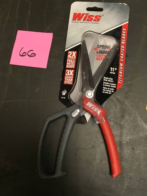 Wiss Single Ring Shop Shears in good condition
