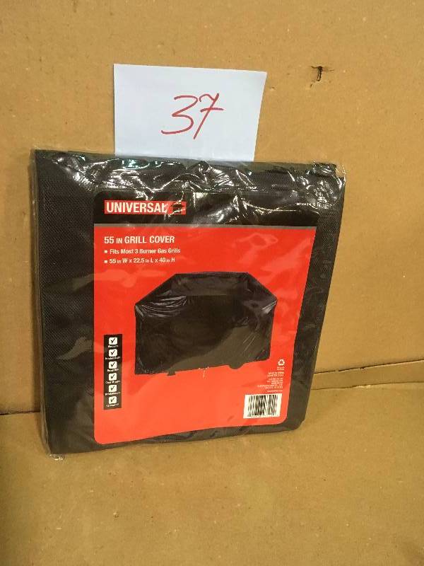 lot 37 image: 55 in. Grill Cover in good condition