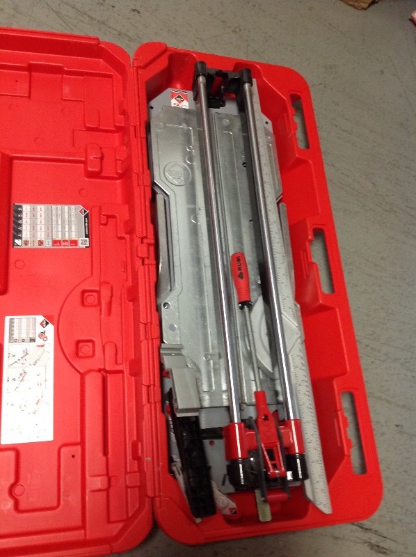 lot 125 image: RUBI TOOLS TX-700-N 29In. professional cutter 17975 in good conditions