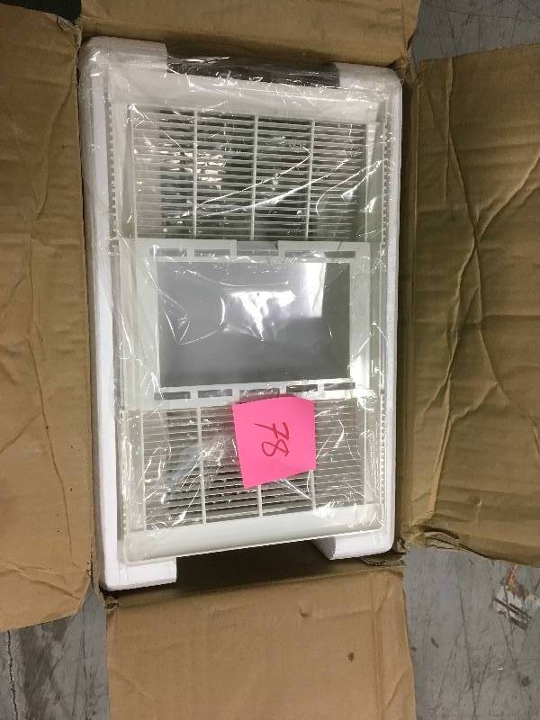 lot 78 image: NuTone 70 CFM Ceiling Bathroom Exhaust Fan with Light and 1300-Watt Heater  in good condition