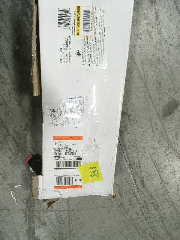 lot 100 image: Ryobi One 8 in. 18-Volt 9.5 ft. Cordless Electric Pole Saw without Battery and Charger  in good condition