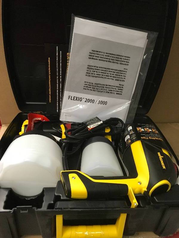 lot 46 image: Wagner FLEXiO 3000 HVLP Paint Sprayer in good condition