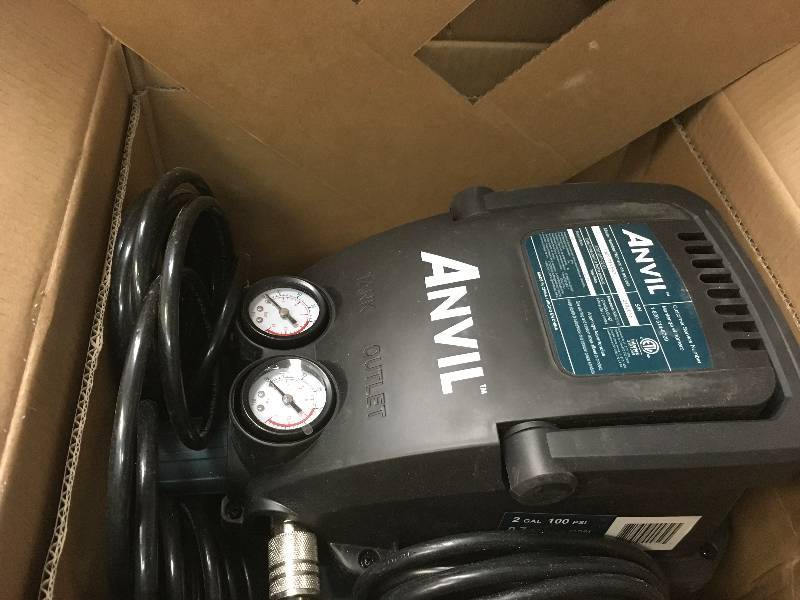 lot 56 image: ANVIL 2G Pancake Air Compressor in good condition
