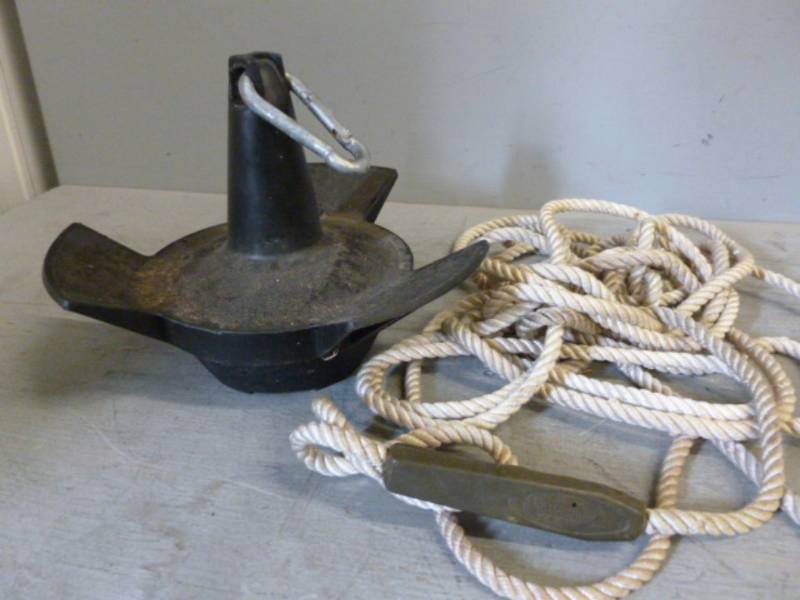 lot 10 image: Boat Anchor