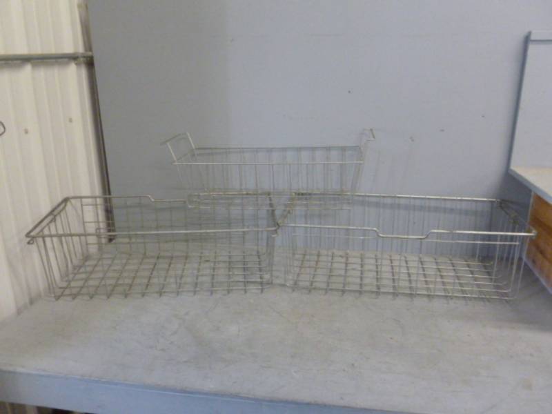 lot 62 image: Metal Wire Baskets