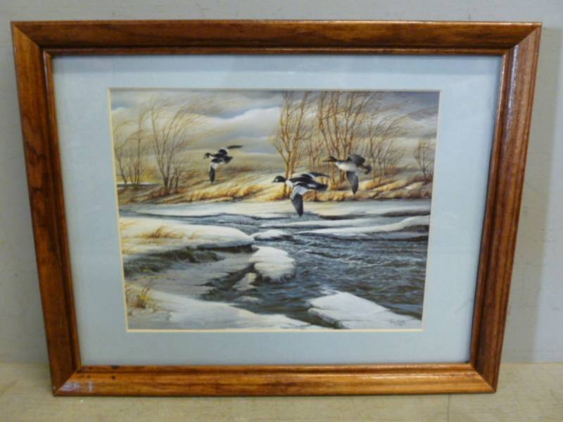 lot 95 image: Terry Redlin Print