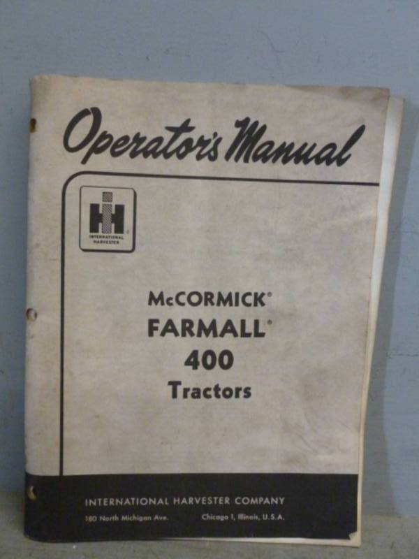 lot 147 image: Vintage Manual