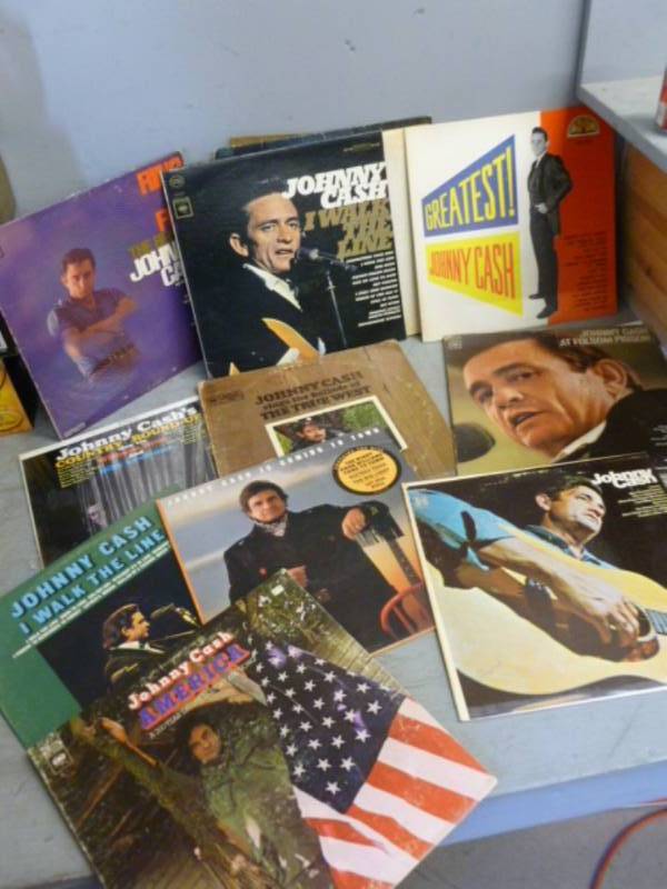 lot 189 image: Johnny Cash Records