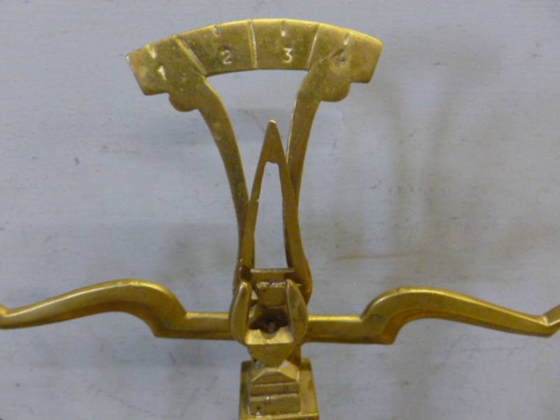 lot 219 image: Brass Scale