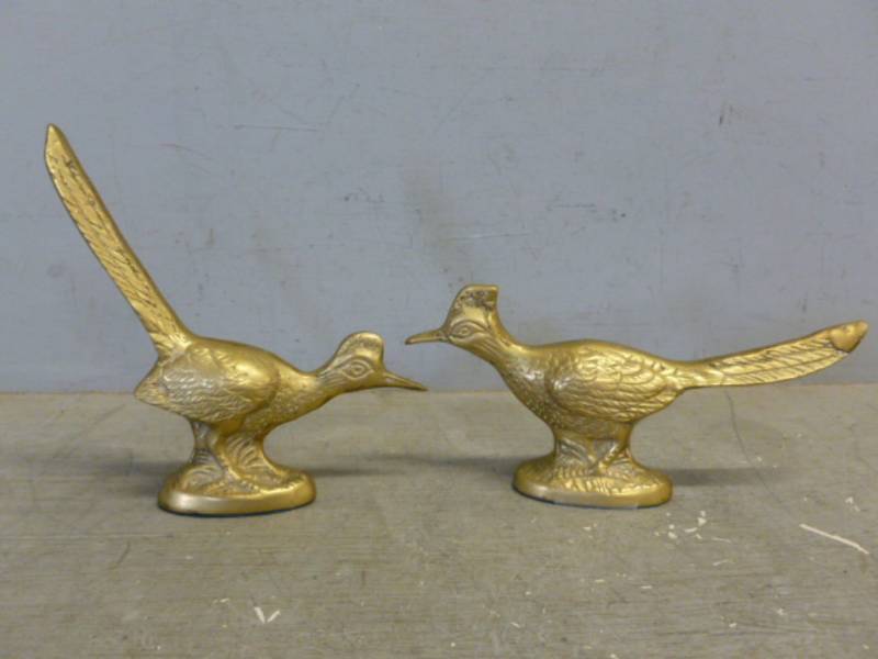 lot 223 image: Vintage Cast Brass