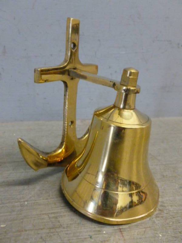 lot 233 image: Cast Brass Bell