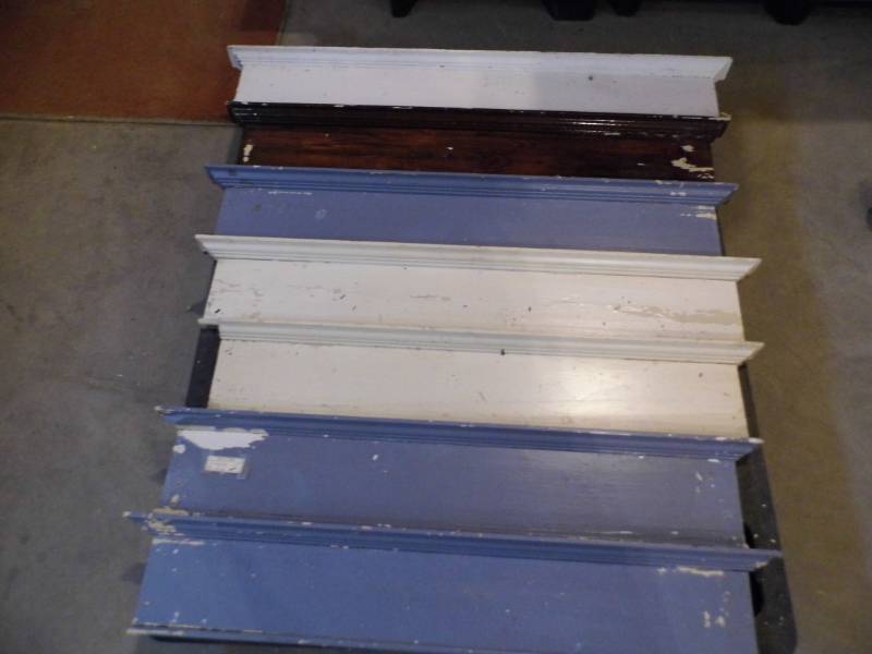 Lot of 7 Antique Door Molding