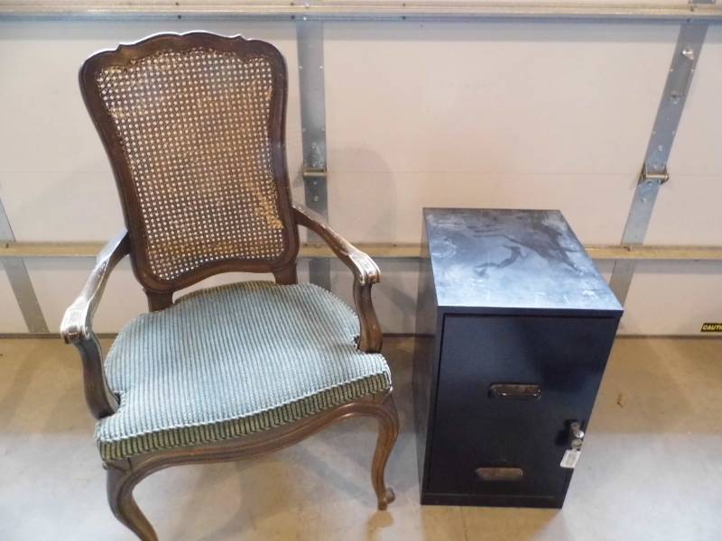 Highback Chair - File Cabinet