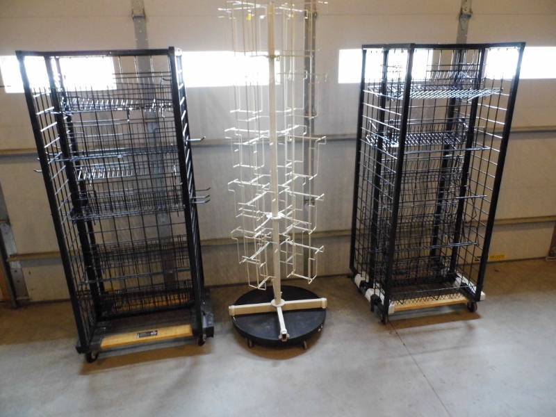 Lot of 3 Store Fixtrues