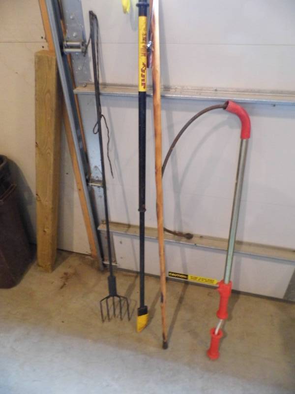 Ice Chisel - Snake - Fish Spear - Walking Stick