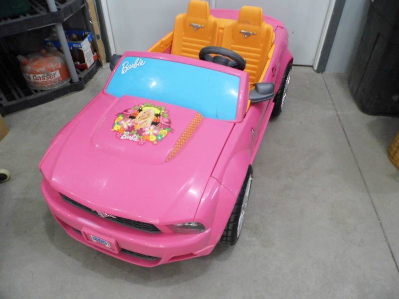 Barbie Mustang Car
