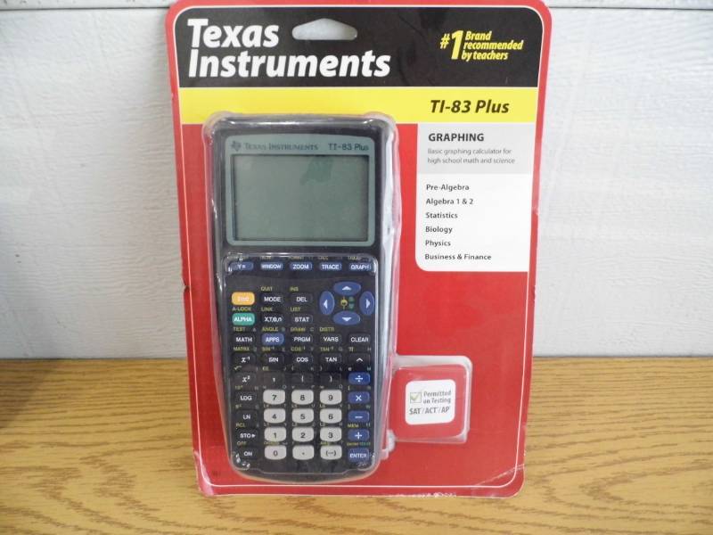 New Texas Instruments Calculator