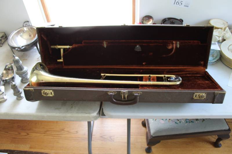 lot 179 image: Olds Trombone with Music Case