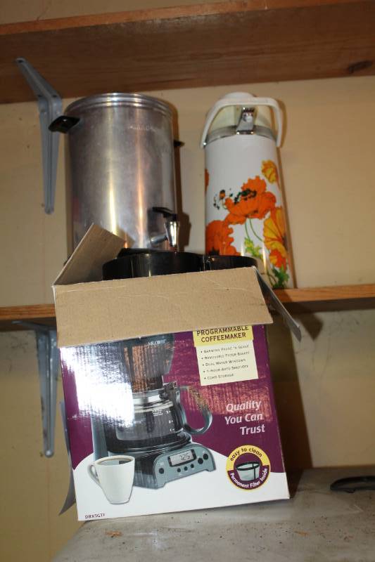 lot 77 image: Mr. Coffee 4-Cup Coffee Maker, Coffee Dispensers