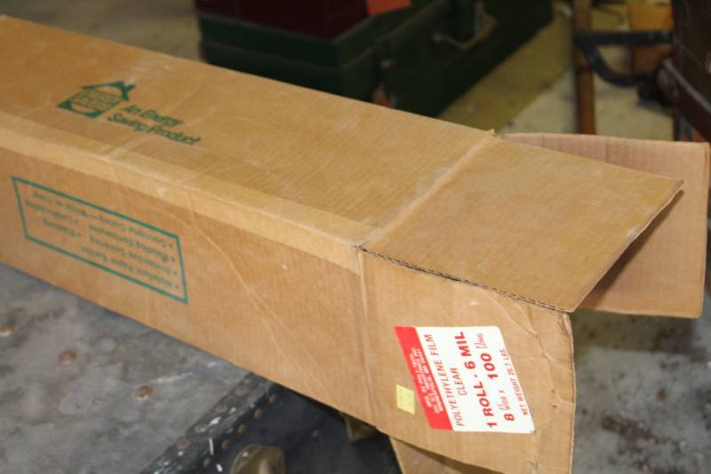 lot 24 image: Polyethelyene Film Clear Roll 6mil