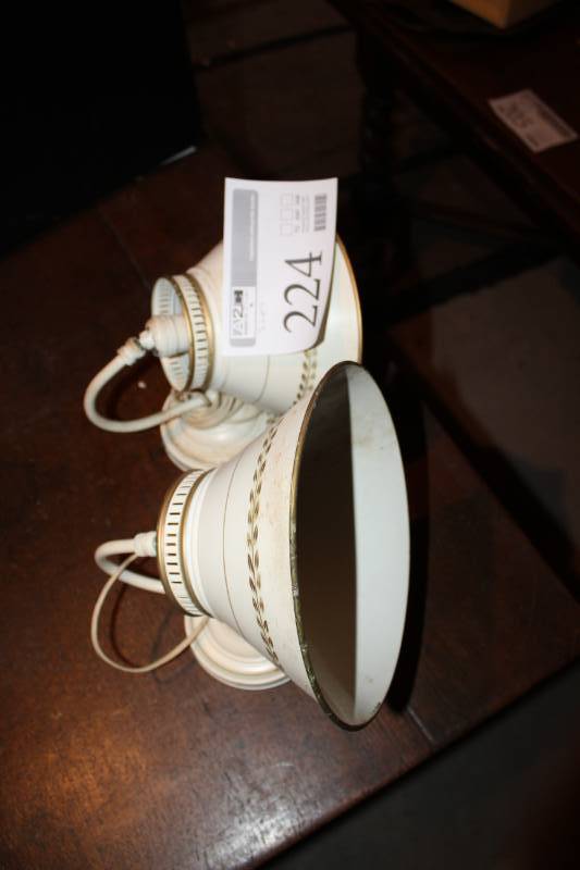 lot 224 image: Lot of (2) Lamps