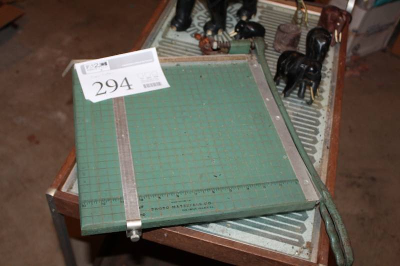 lot 294 image: 13in. Paper Cutter