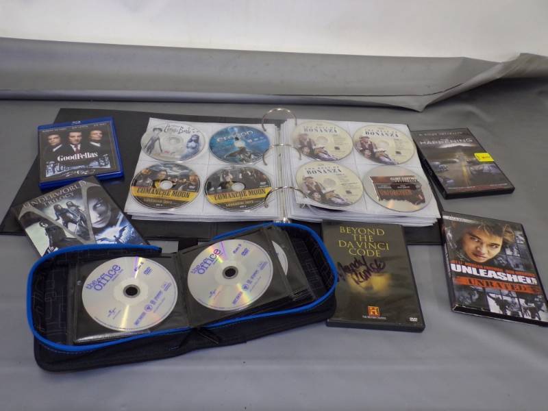 lot 22 image: DVD Movies large Binder full and more